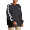 Adidas Originals Adicolor Classics Oversized Sweatshirt -Pepe Clothing Shop adidas originals adicolor classics oversized sweatshirt