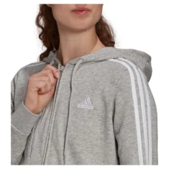 Adidas Sportswear 3 Stripes FT Full Zip Sweatshirt -Pepe Clothing Shop adidas sportswear 3 stripes ft full zip sweatshirt 4