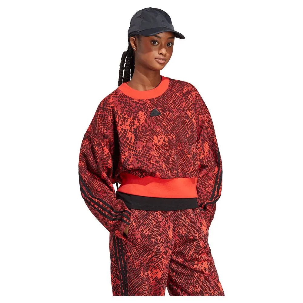 Adidas Sportswear Fi 3S Crew Sweatshirt 6 Adidas Sportswear Fi 3S Crew Sweatshirt - Image 4