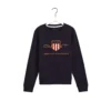 Gant Archive Shield Sweatshirt -Pepe Clothing Shop gant archive shield sweatshirt