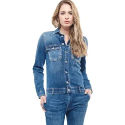 Denim Jumpsuit Le Temps Des Cerises -Pepe Clothing Shop le temps des cerises denim jumpsuit le temps des cerises 4