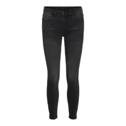 Noisy May Kimmy Normal Waist Ankle Zip AZ107DG Jeans -Pepe Clothing Shop noisy may kimmy normal waist ankle zip az107dg jeans 2