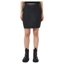 Noisy May Peri Coated High Waist Skirt