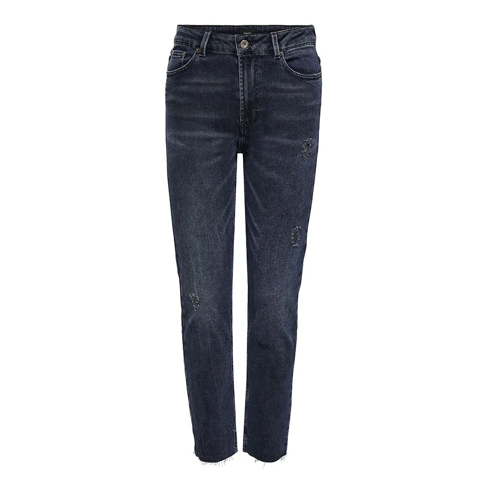 ONLY Emily Life St Raw Crew Ankle Mae546 High Waist Jeans 5 ONLY Emily Life St Raw Crew Ankle Mae546 High Waist Jeans - Image 3