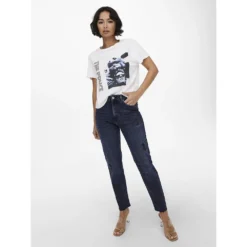 ONLY Emily Life St Raw Crew Ankle Mae546 High Waist Jeans 15 ONLY Emily Life St Raw Crew Ankle Mae546 High Waist Jeans -Pepe Clothing Shop only emily life st raw crew ankle mae546 high waist jeans 6