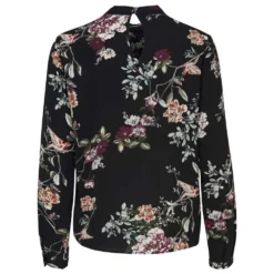 ONLY New Mallory All Over Print Woven Long Sleeve Blouse -Pepe Clothing Shop only new mallory all over print woven long sleeve blouse 3