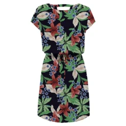 ONLY Nova Life Connie Bali Short Sleeve Dress