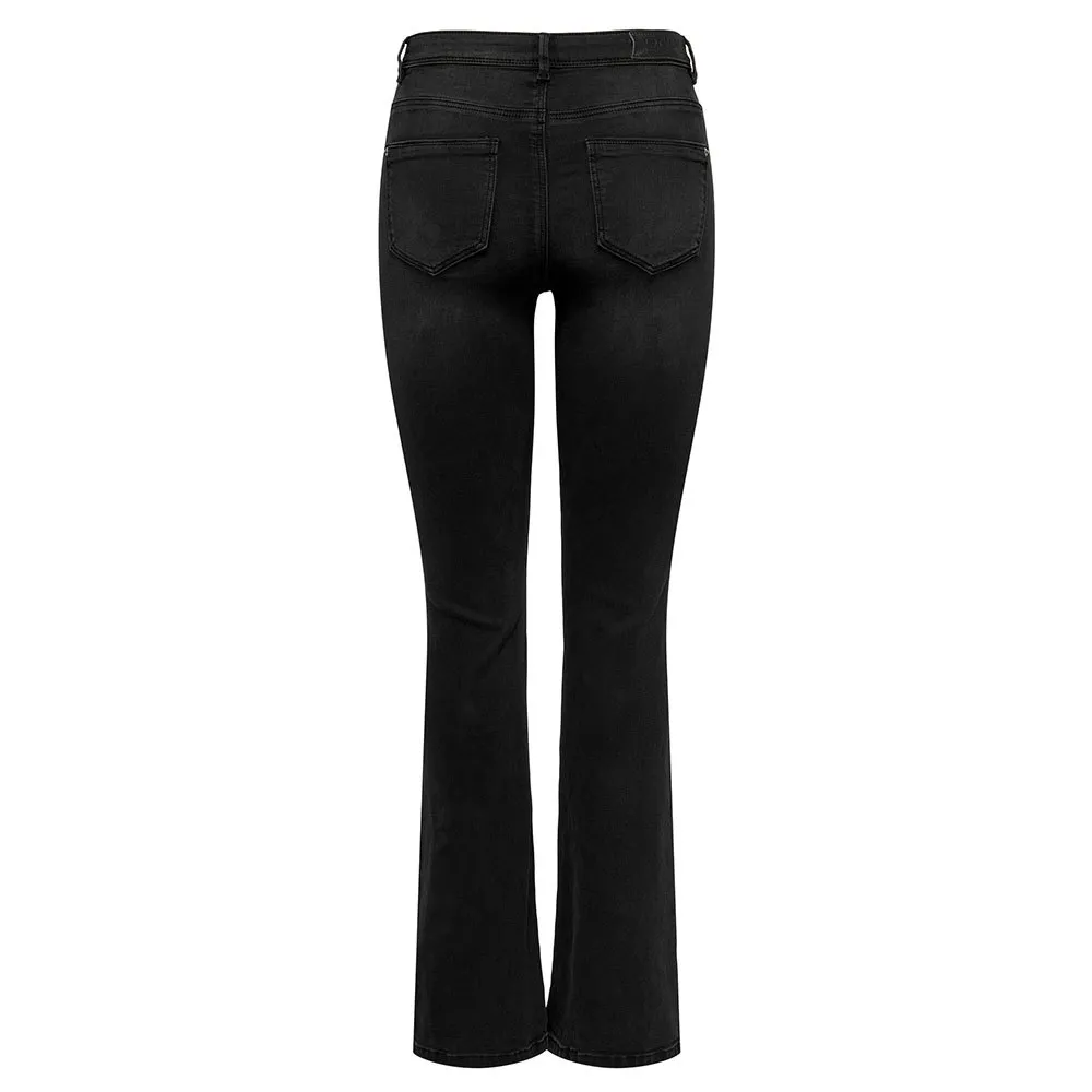 ONLY Wauw Flared Bj1097 High Waist Jeans 6 ONLY Wauw Flared Bj1097 High Waist Jeans - Image 4