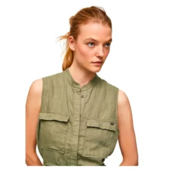 Pepe Jeans Aura Short Sleeve Dress -Pepe Clothing Shop pepe jeans aura short sleeve dress 4