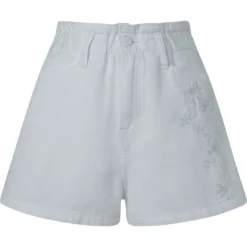 Pepe Jeans Reese Floral 1/4 Denim Shorts -Pepe Clothing Shop pepe jeans reese floral 1 4 denim shorts 2