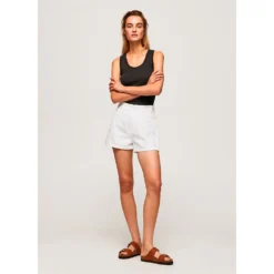 Pepe Jeans Reese Floral 1/4 Denim Shorts -Pepe Clothing Shop pepe jeans reese floral 1 4 denim shorts 4