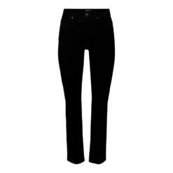 Pieces Delly Straight Fit Mid Waist Jeans -Pepe Clothing Shop pieces delly straight fit mid waist jeans 2