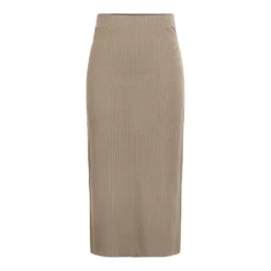 Pieces Kylie Mid Waist Midi Skirt