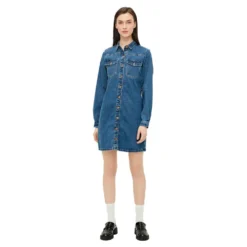 Pieces Perry Denim-Vi Short Dress