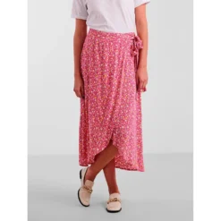 Pieces Tala Wrap Long Skirt