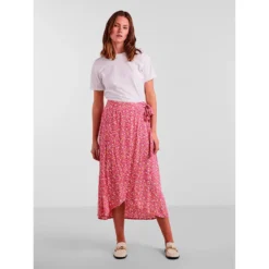 Pieces Tala Wrap Long Skirt 10 Pieces Tala Wrap Long Skirt -Pepe Clothing Shop pieces tala wrap long skirt 3