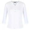 Regatta Fflur Buttoned Long Sleeve Blouse -Pepe Clothing Shop regatta fflur buttoned long sleeve blouse
