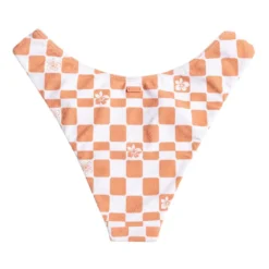 Roxy Check It 2 Cheeky High Leg Bikini Bottom -Pepe Clothing Shop roxy check it 2 cheeky high leg bikini bottom 3