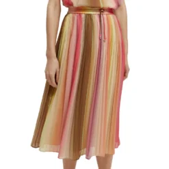 Scotch & Soda Pleated Chiffon Midi Skirt -Pepe Clothing Shop scotch soda pleated chiffon midi skirt 4