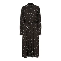 Selected Walda Aop Long Sleeve Midi Dress -Pepe Clothing Shop selected walda aop long sleeve midi dress 2