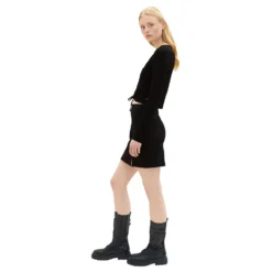 Tom Tailor Mini With Slits Skirt -Pepe Clothing Shop tom tailor mini with slits skirt 3