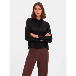 Vero Moda Beauty Long Sleeve Shirt 10 Vero Moda Beauty Long Sleeve Shirt -Pepe Clothing Shop vero moda beauty long sleeve shirt 3