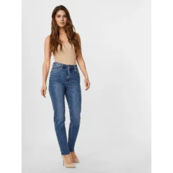 Vero Moda Brenda High Waist Straight Jeans -Pepe Clothing Shop vero moda brenda high waist straight jeans 3