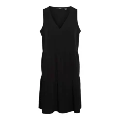Vero Moda Curve Olivia Peplum Sleeveless Midi Dress -Pepe Clothing Shop vero moda curve olivia peplum sleeveless midi dress 2