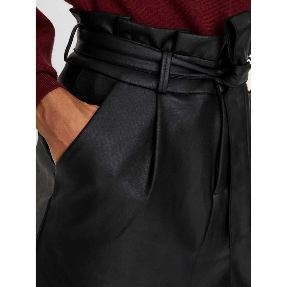 Vero Moda Eva Hr Paperbag Coated Short Skirt 8 Vero Moda Eva Hr Paperbag Coated Short Skirt - Image 6