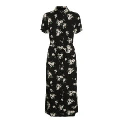 Vero Moda Simply Easy Short Sleeve Long Dress -Pepe Clothing Shop vero moda simply easy short sleeve long dress 2