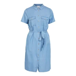 Vila Bista Short Sleeve Midi Dress -Pepe Clothing Shop vila bista short sleeve midi dress 2