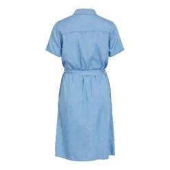 Vila Bista Short Sleeve Midi Dress -Pepe Clothing Shop vila bista short sleeve midi dress 3