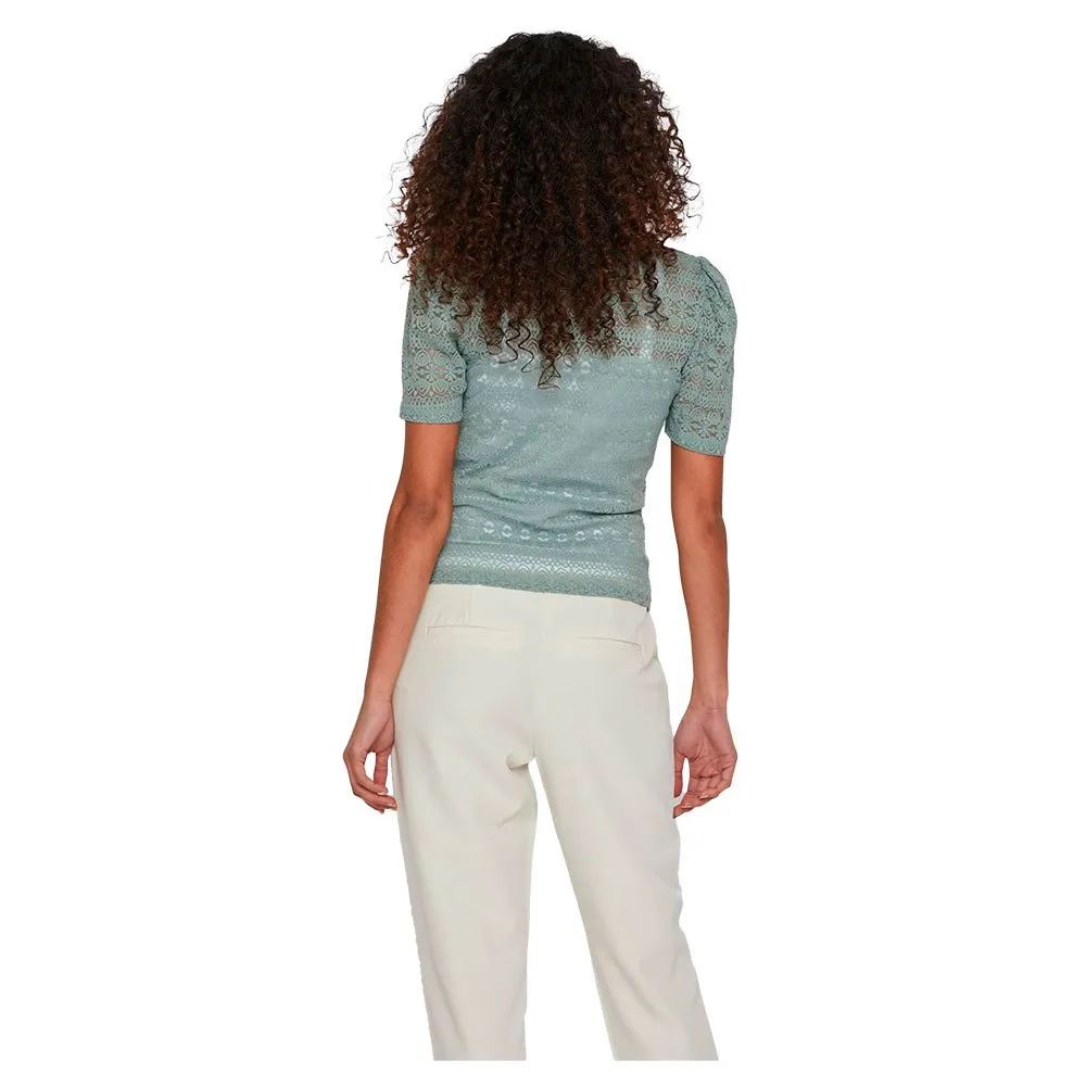 Vila Chikka Puff Short Sleeve Blouse 4 Vila Chikka Puff Short Sleeve Blouse - Image 2