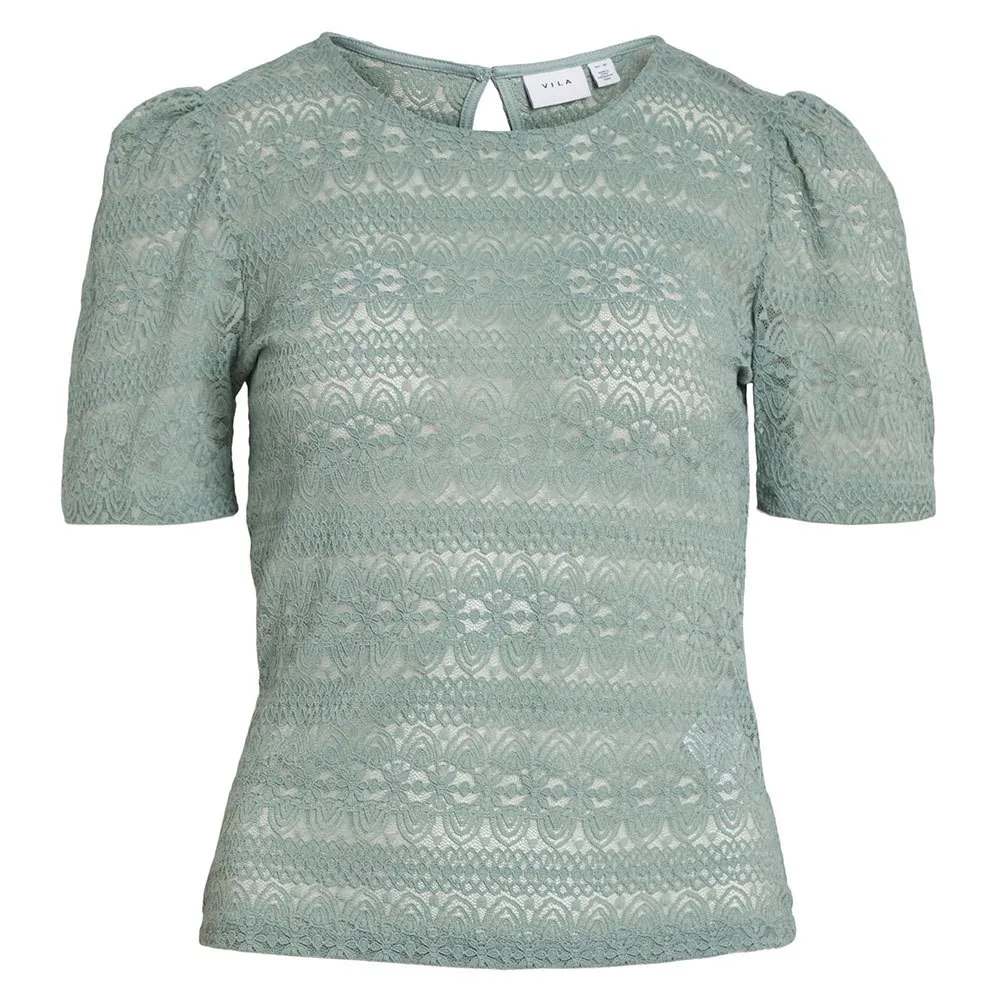 Vila Chikka Puff Short Sleeve Blouse 5 Vila Chikka Puff Short Sleeve Blouse - Image 3