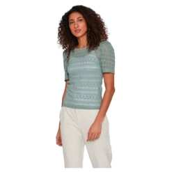 Vila Chikka Puff Short Sleeve Blouse