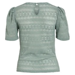 Vila Chikka Puff Short Sleeve Blouse 12 Vila Chikka Puff Short Sleeve Blouse -Pepe Clothing Shop vila chikka puff short sleeve blouse 3