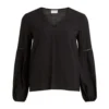 Vila Hedvig Long Sleeve Blouse -Pepe Clothing Shop vila hedvig long sleeve blouse