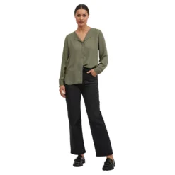 Vila Lucy Long Sleeve Shirt 12 Vila Lucy Long Sleeve Shirt -Pepe Clothing Shop vila lucy long sleeve shirt 4