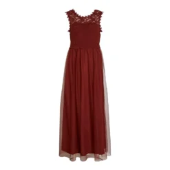 Vila Lynnea Long Dress 9 Vila Lynnea Long Dress -Pepe Clothing Shop vila lynnea long dress 2