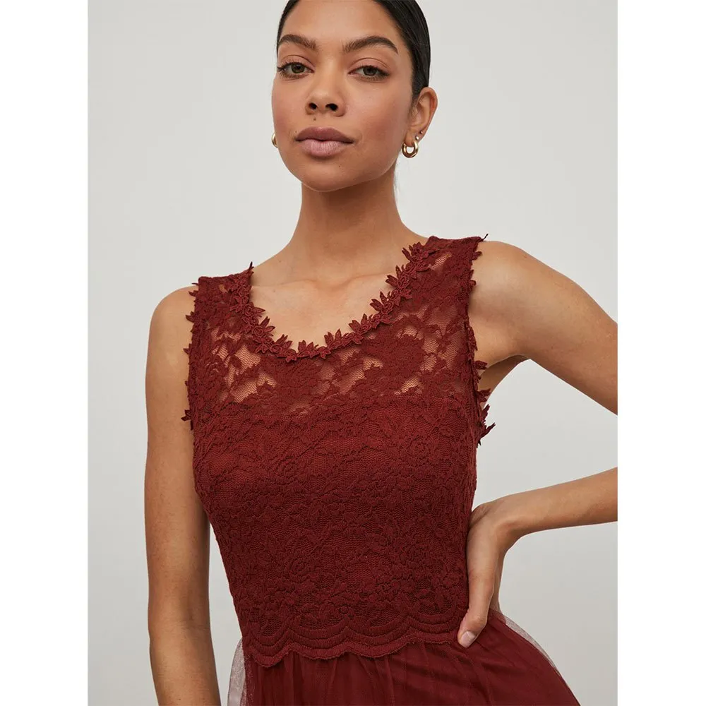 Vila Lynnea Long Dress 7 Vila Lynnea Long Dress - Image 5