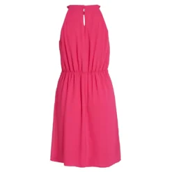 Vila Milina Halter Sleeveless Short Dress -Pepe Clothing Shop vila milina halter sleeveless short dress 3