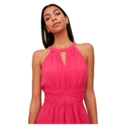 Vila Milina Halter Sleeveless Short Dress -Pepe Clothing Shop vila milina halter sleeveless short dress 6