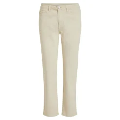 Vila Sommer Regular Waist Straight 7/8 Jeans -Pepe Clothing Shop vila sommer regular waist straight 7 8 jeans 2