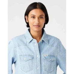 Wrangler Heritage Long Sleeve Shirt -Pepe Clothing Shop wrangler heritage long sleeve shirt 3